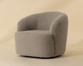 SUNPAN FUWARI SWIVEL LOUNGE CHAIR MACIO SHEARLING 113296