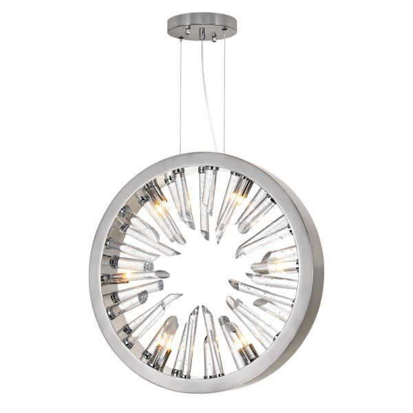 CWI LIGHTING SPIKED 6-LIGHT CHANDELIER 1142P20-6-613