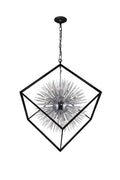 CWI LIGHTING 1178P44-20-601 STARBURST 20-LIGHT CHANDELIER