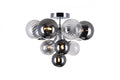 CWI LIGHTING PALLOCINO 6-LIGHT FLUSH MOUNT 1205C16-6-601