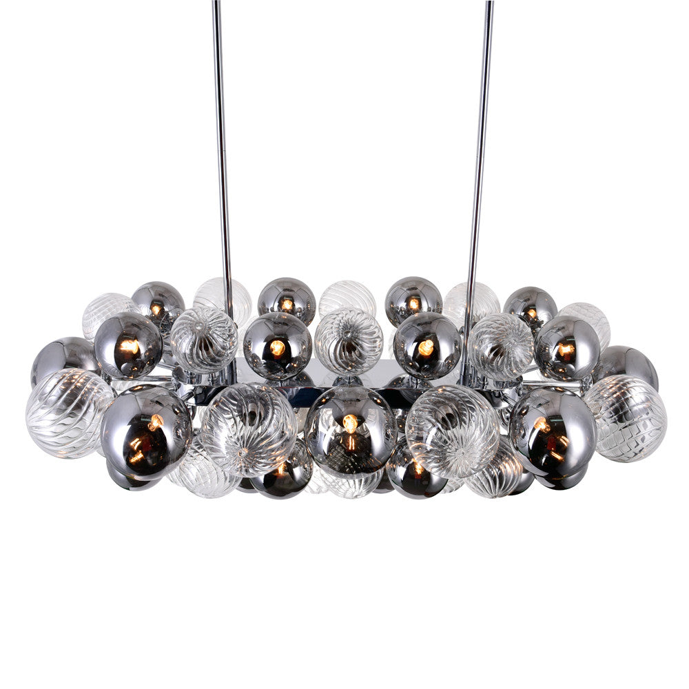 CWI LIGHTING PALLOCINO 27-LIGHT CHANDELIER 1205P39-27-601
