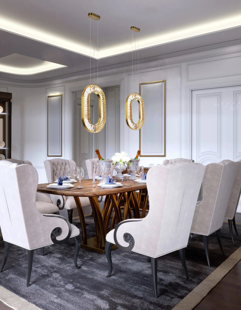 CWI LIGHTING BJOUX LED CHANDELIER 1219P19-1-625-O