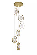CWI LIGHTING IRIS 6-LIGHT CHANDELIER 1224P21-6-625