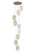 CWI LIGHTING IRIS 9-LIGHT CHANDELIER 1224P24-9-625