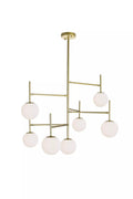 CWI LIGHTING TOURCH 7-LIGHT CHANDELIER 1228P36-7-169
