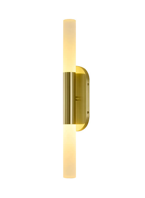 BETHEL SATIN BRASS WALL SCONCE BLT103W22BR