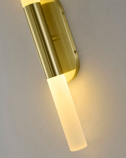 BETHEL SATIN BRASS WALL SCONCE BLT103W22BR