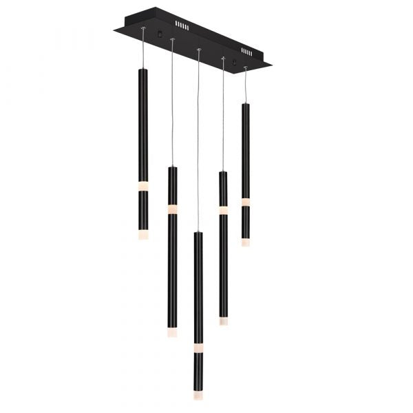 CWI LIGHTING FLUTE 5-LIGHT CHANDELIER 1262P22-5-101