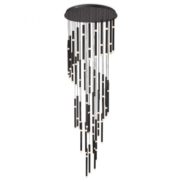 CWI LIGHTING FLUTE 54-LIGHT CHANDELIER LED 1262P30-54-101