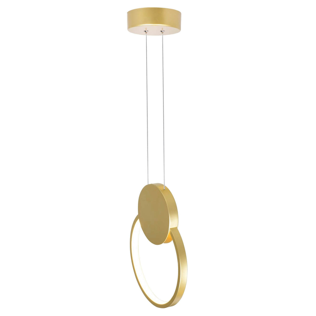 CWI LIGHTING  PULLEY LED MINI PENDANT 1297P10-1-602