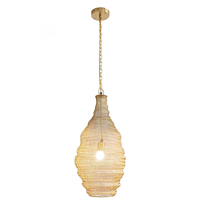 BETHEL SATIN GOLD PENDANT AC01C12GD