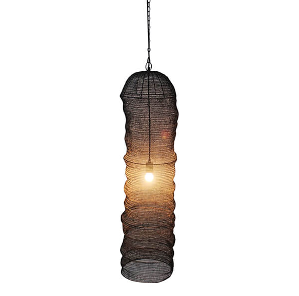 BETHEL SATIN BLACK PENDANT AC04C48BLK