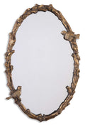 Uttermost Paza Oval Vine Gold Mirror 13575 P