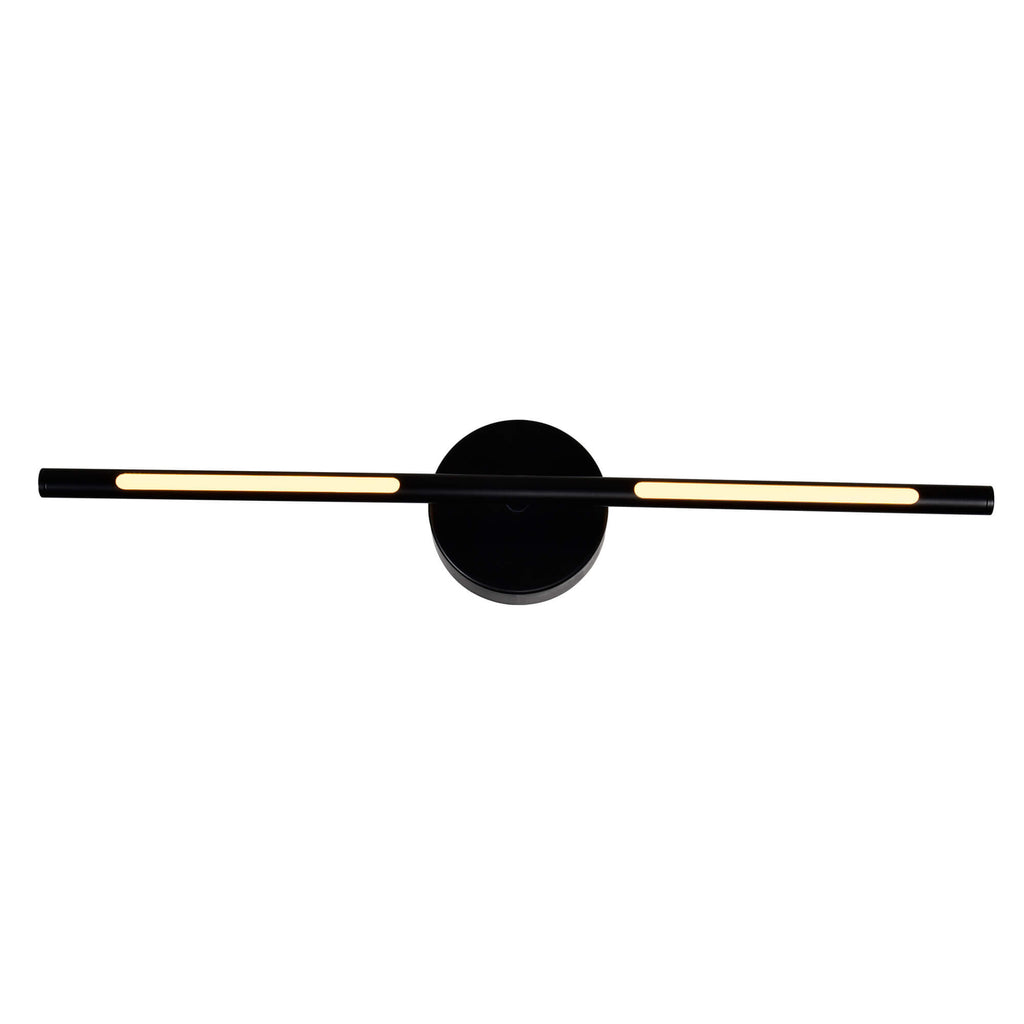 CWI LIGHTING OSKIL LED INTEGRATED WALL LIGHT WITH BLACK FINISH 1375W24-1-101