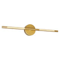 CWI LIGHTING OSKIL LED INTEGRATED WALL LIGHT WITH SATIN GOLD FINISH 1375W24-1-602
