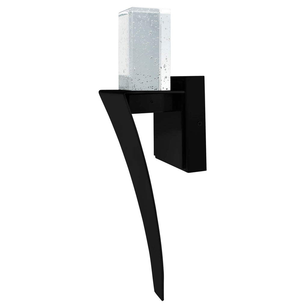 CWI LIGHTING  CATANIA LED INTEGRATED BLACK WALL LIGHT  1502W5-1-101