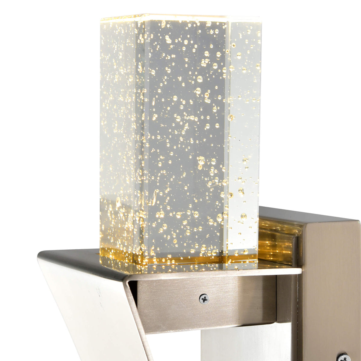 CWI LIGHTING  CATANIA LED INTEGRATED SATIN NICKEL WALL LIGHT  1502W5-1-606
