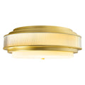 CWI LIGHTING  VALDIVIA 5 LIGHT SATIN GOLD FLUSH MOUNT  1567C22-5-602