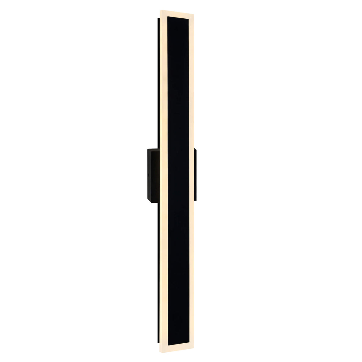 CWI LIGHTING  MALIBU LED INTEGRATED BLACK OUTDOOR WALL LIGHT 1694W40-101