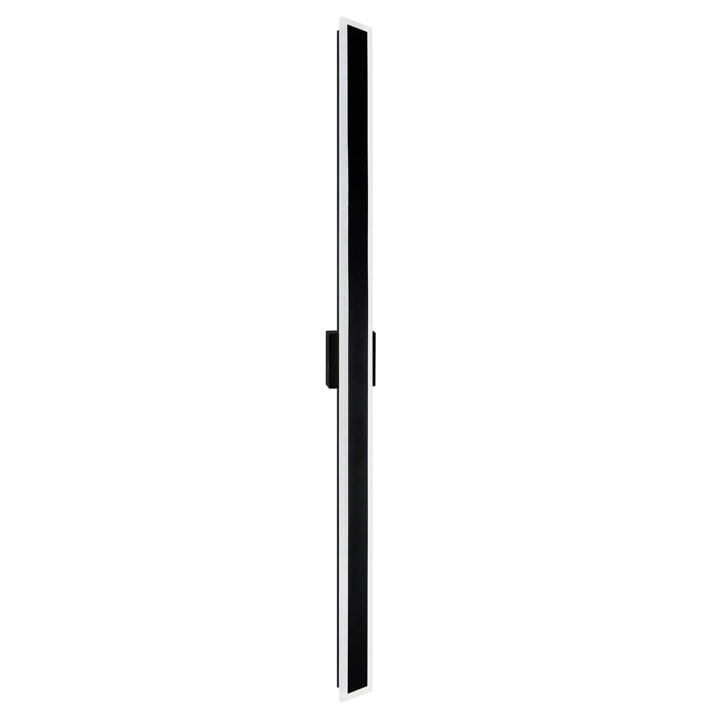 CWI LIGHTING MALIBU LED INTEGRATED BLACK OUTDOOR WALL LIGHT 1694W80-101