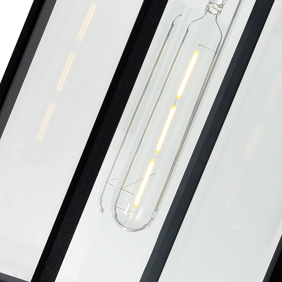 CWI LIGHTING  WINDSOR 1 LIGHT BLACK OUTDOOR CEILING LIGHT  1695P7-1-101