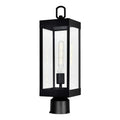 CWI LIGHTING  WINDSOR 1 LIGHT BLACK OUTDOOR LANTERN HEAD  1695PT6-1-101