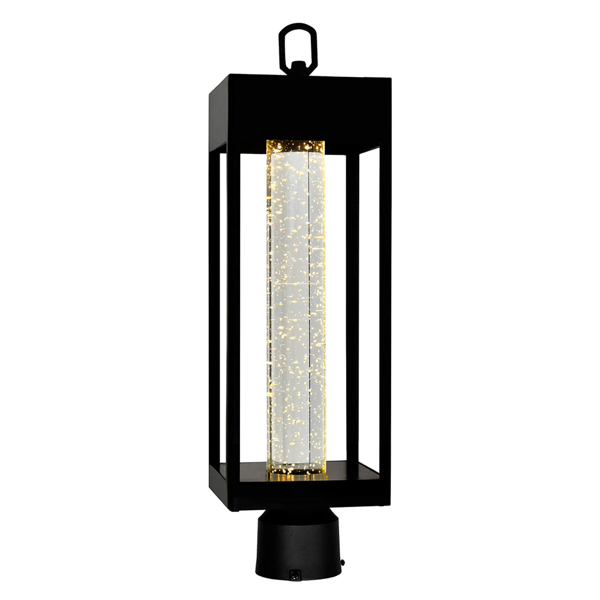 CWI LIGHTING  ROCHESTER LED INTEGRATED BLACK OUTDOOR LANTERN HEAD  1696PT5-1-101