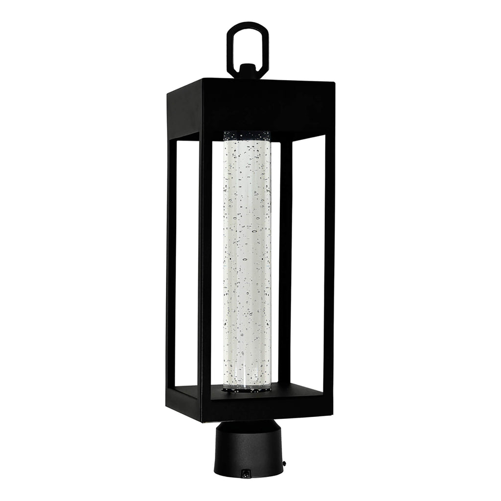CWI LIGHTING  ROCHESTER LED INTEGRATED BLACK OUTDOOR LANTERN HEAD  1696PT5-1-101