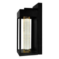 CWI LIGHTING  ROCHESTER LED INTEGRATED BLACK OUTDOOR WALL LIGHT  1696W5-1-101-A