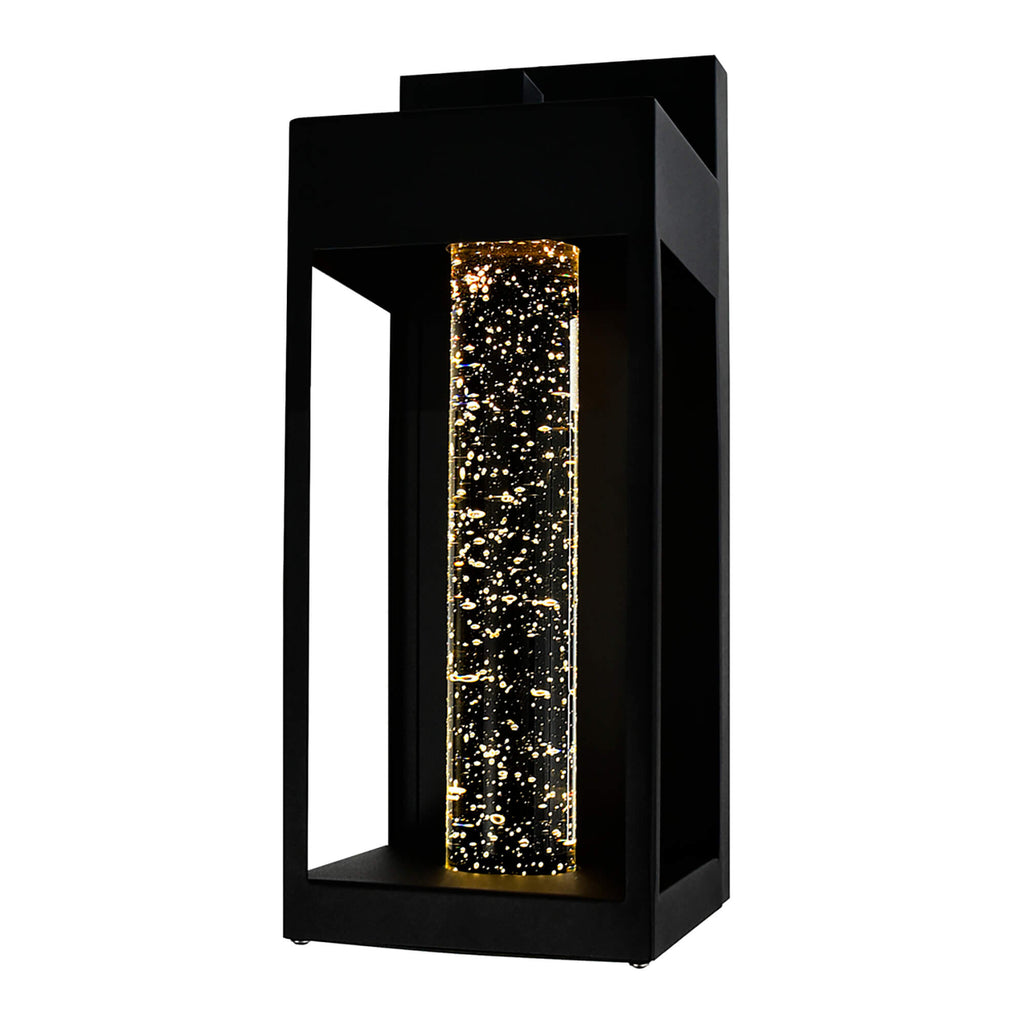 CWI LIGHTING  ROCHESTER LED INTEGRATED BLACK OUTDOOR WALL LIGHT  1696W5-1-101-A
