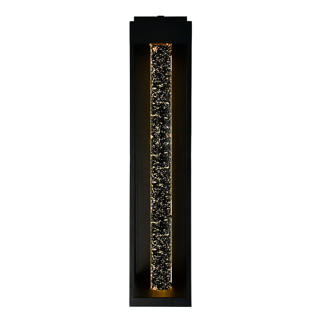 CWI LIGHTING  ROCHESTER LED INTEGRATED BLACK OUTDOOR WALL LIGHT  1696W5-1-101-E