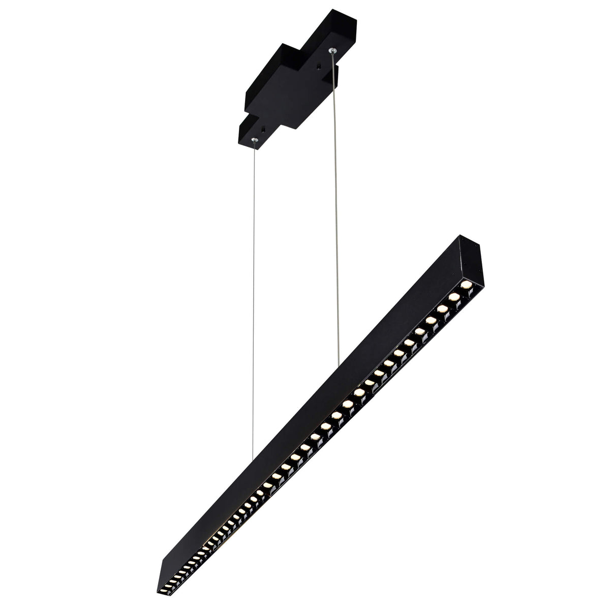 CWI LIGHTING  PIENZA 2 IN LED INTEGRATED BLACK CHANDELIER  1701P52-A-101