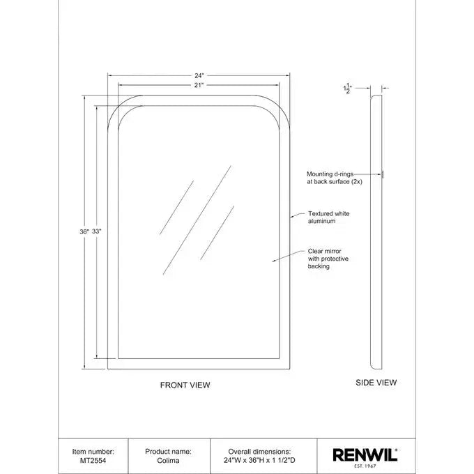 RENWIL COLIMA MIRROR MT2554