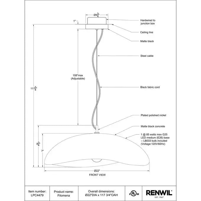 RENWIL FILOMENA LPC4479