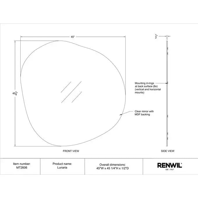 RENWIL LUNARIA MIRROR MT2606