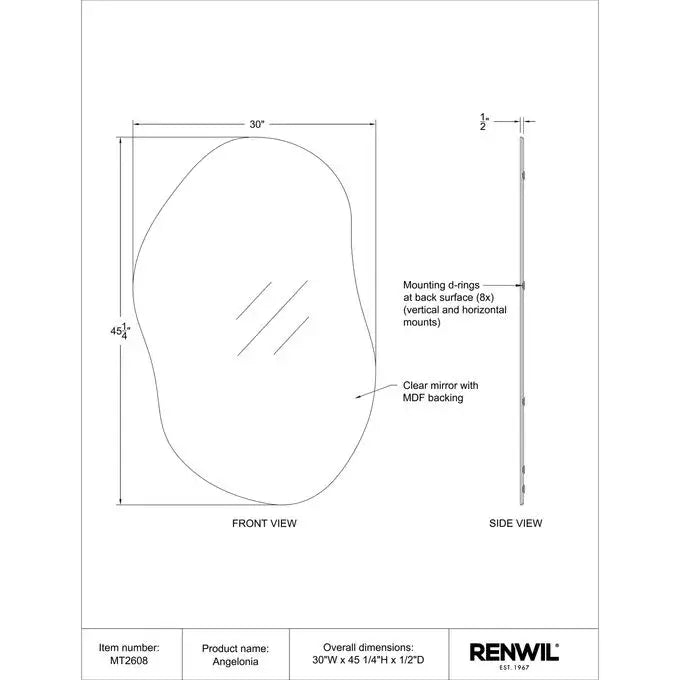 RENWIL ANGELONIA MIRROR MT2608