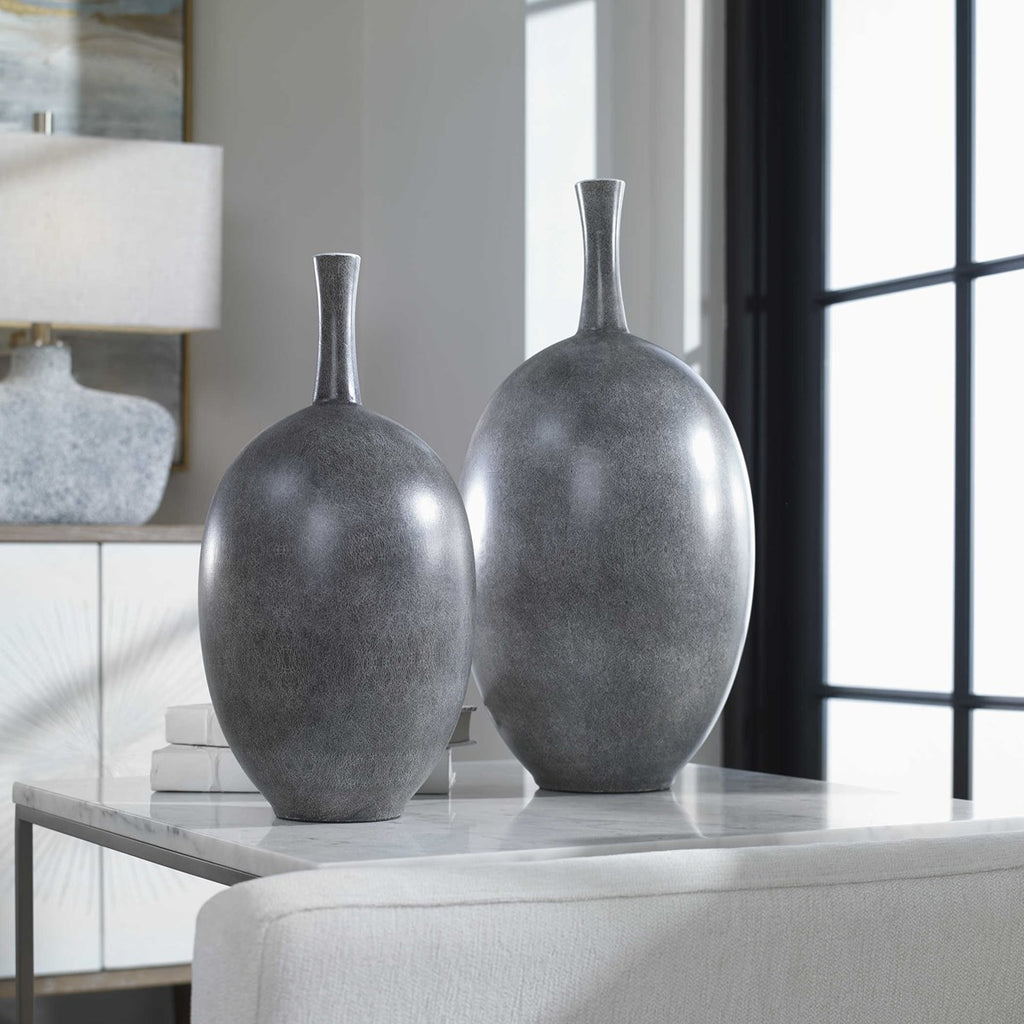 Uttermost Riordan Modern Vases S/2 17711