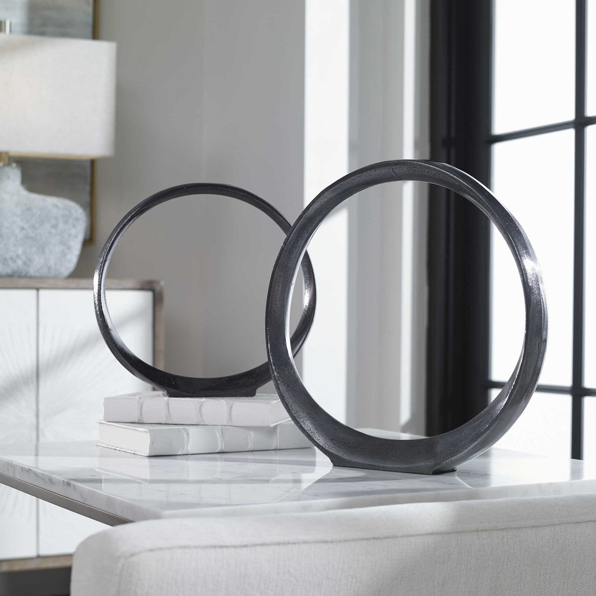 Uttermost Orbits Black Ring Sculptures S/2 17913
