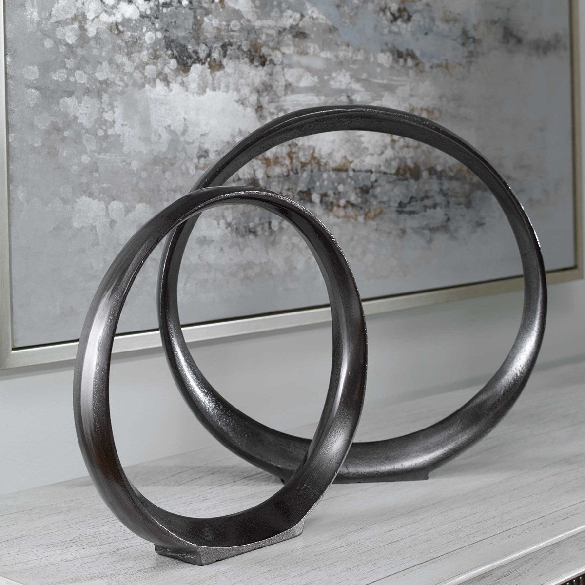Uttermost Orbits Black Ring Sculptures S/2 17913