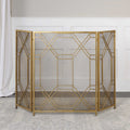 Uttermost Rosen Gold Fireplace Screen 18707