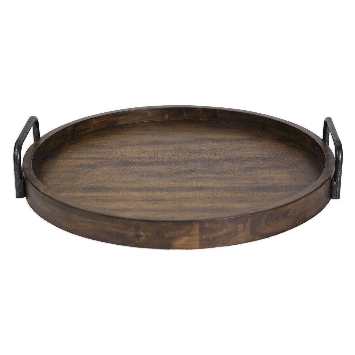 Uttermost Reine Round Wooden Tray 18749