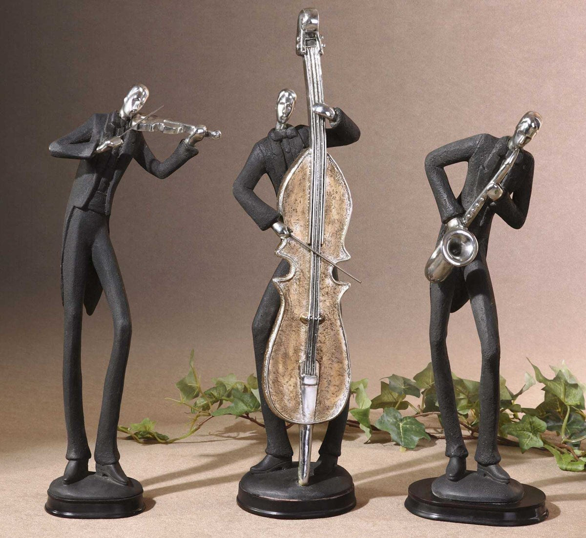 Uttermost Musicians Decorative Figurines Set/3 19061