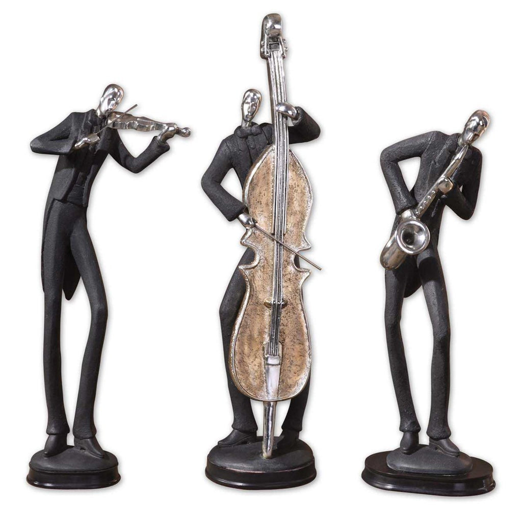 Uttermost Musicians Decorative Figurines Set/3 19061