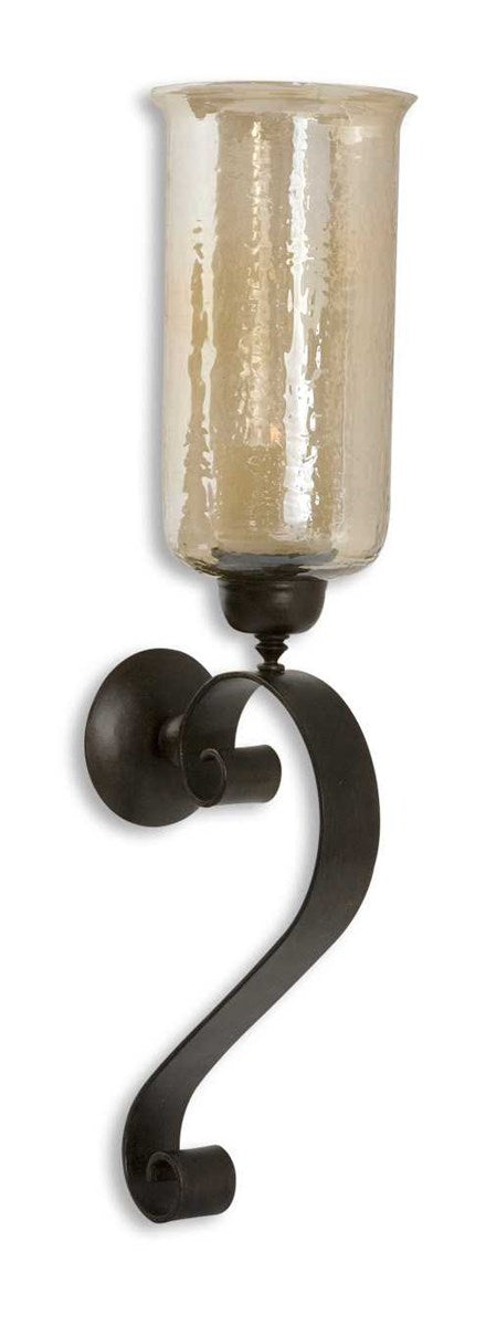 Uttermost Joselyn Bronze Candle Wall Sconce 19150
