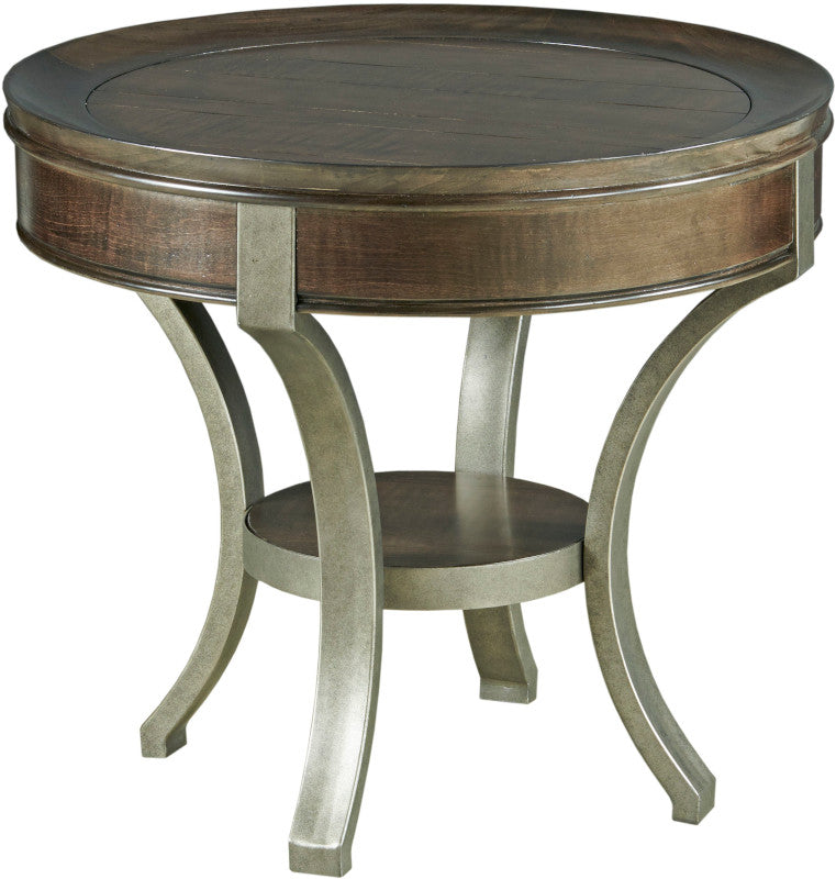 HAMMARY ROUND END TABLE 197917D