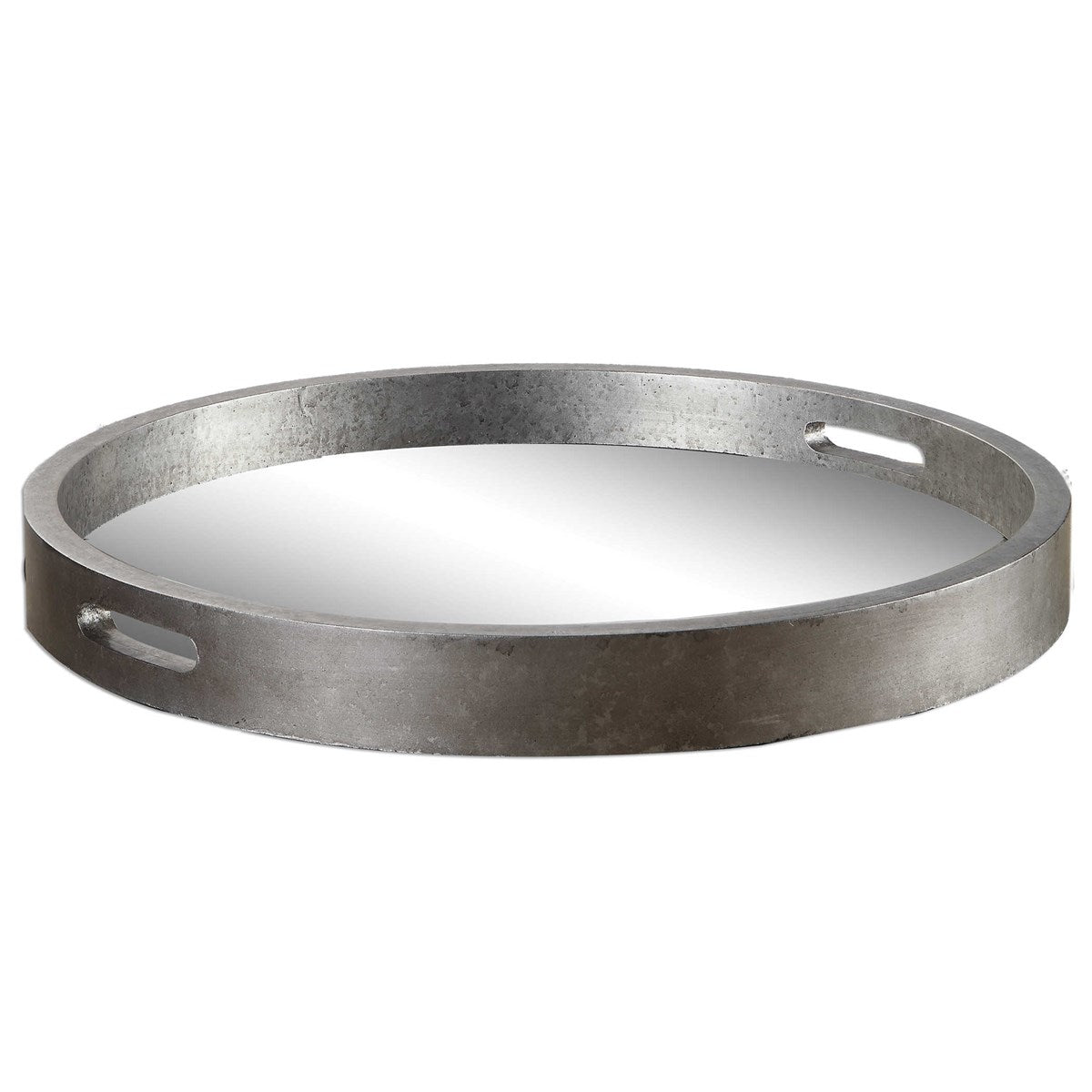 Uttermost Bechet Round Silver Tray 19997