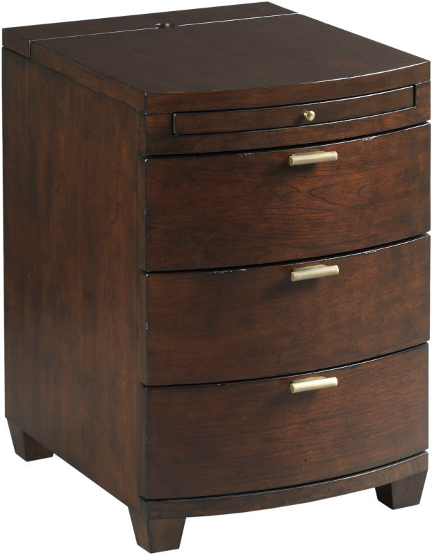 HAMMARY ESPRESSO BOWFRONT CHAIRSIDE 200026