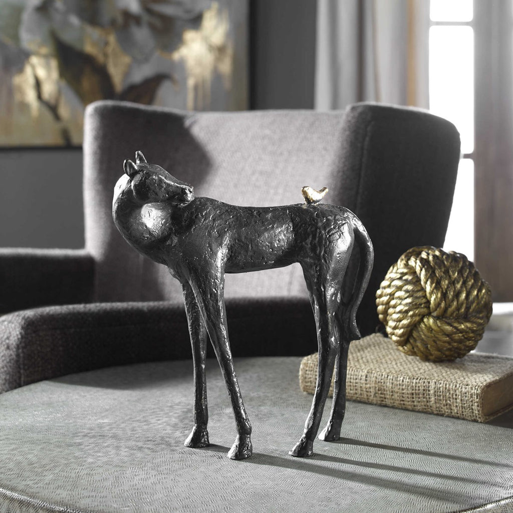 Uttermost Hello Friend Horse Sculpture 20120