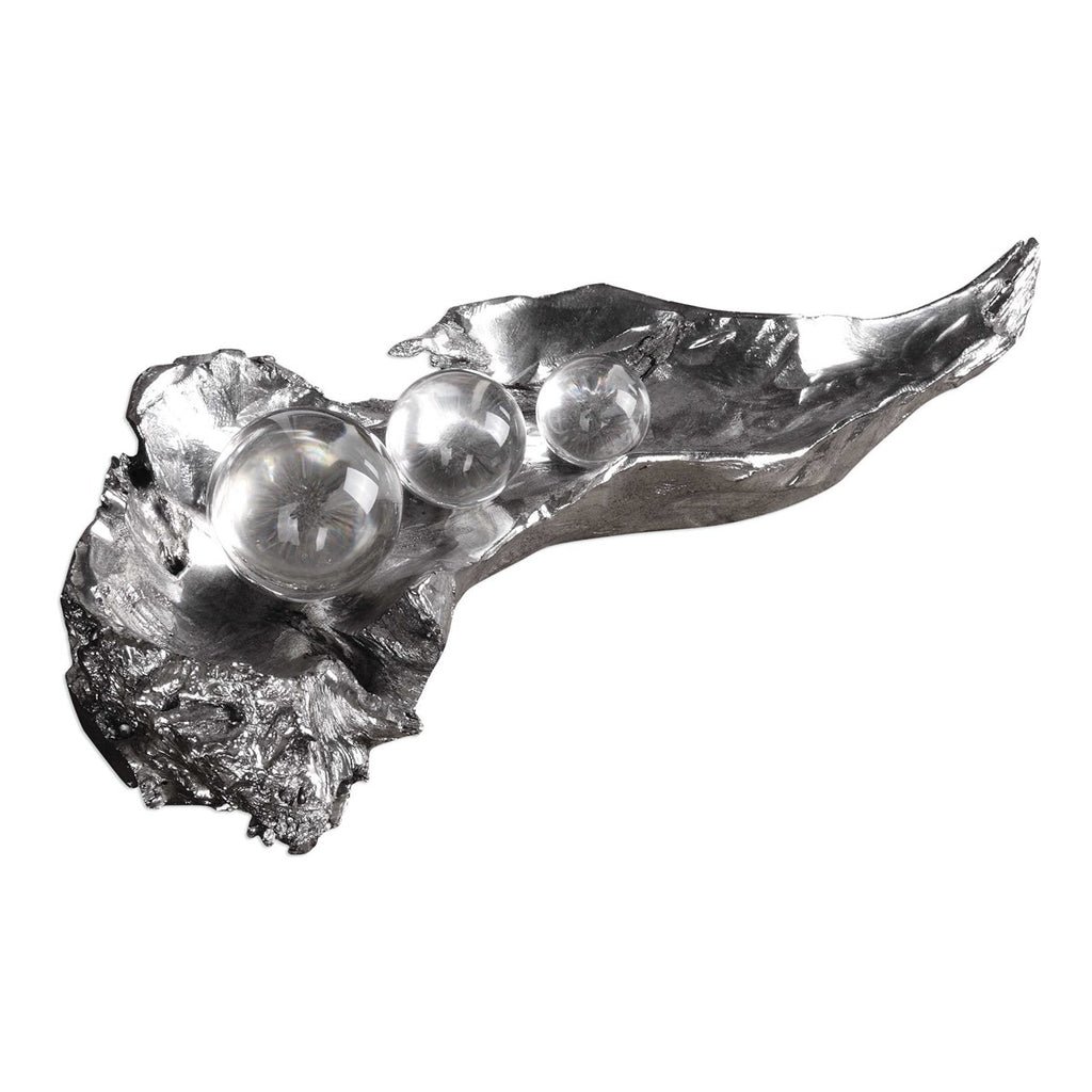 Uttermost Three Peas In A Pod Metallic Sculpture  20134