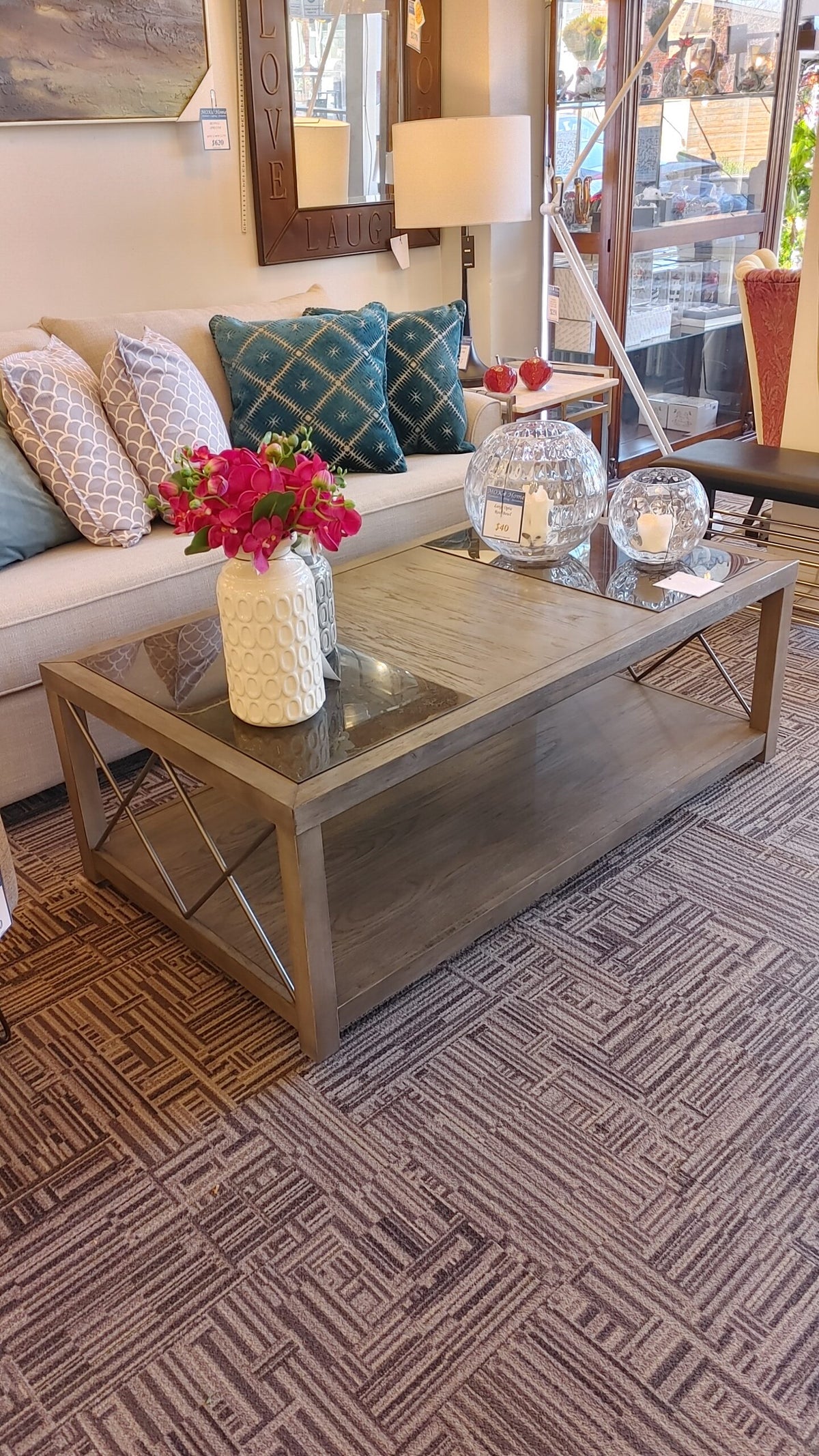 HAMMARY RECTANGULAR COFFEE TABLE 042910